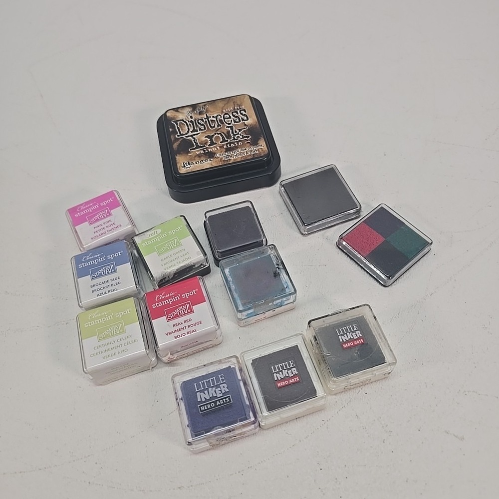 Stampin' Up! Classic Stampin Spots Ink Pads Little Inker Distress Ink And More